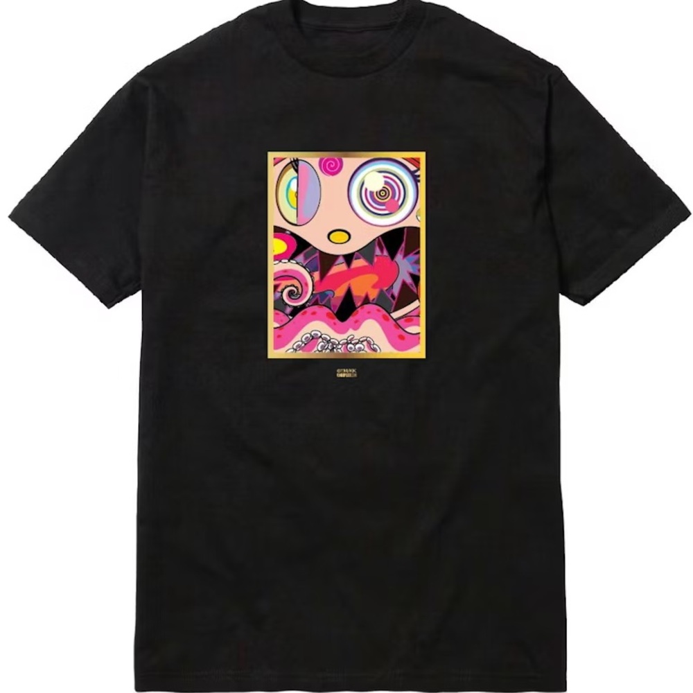 Black COMPLEXCON Takashi Murakami Hungry T-shirt (2017)